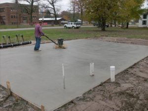 Joplin concrete pads for RV, sheds, AC, basketball